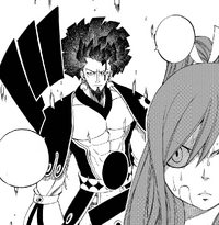Erza is ambushed by Historia Azuma