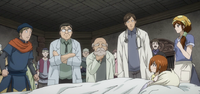 The citizens check on Mavis