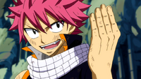 Natsu taunts Sting and Rogue