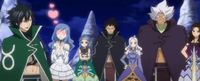 Fairy Tail Members ready to go to Celestial Spirit World