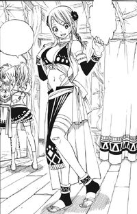 Lucy and Sherry wearing new clothes