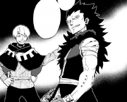 Gajeel junto a Mash