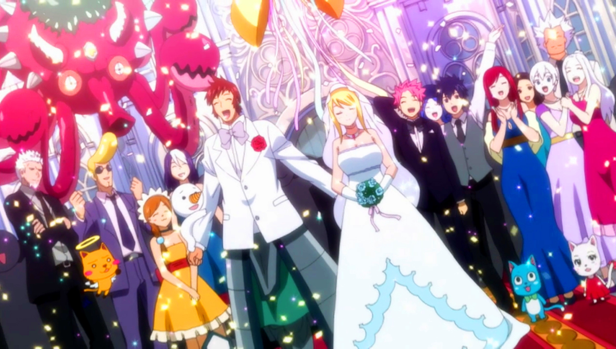 notsu and lucy in fairy tail married