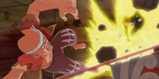 Loke ataca a uosuke