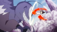 Natsu vs. Cyclops