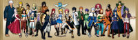 Fairy Tail Portable Postacie