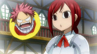Erza y Natsu