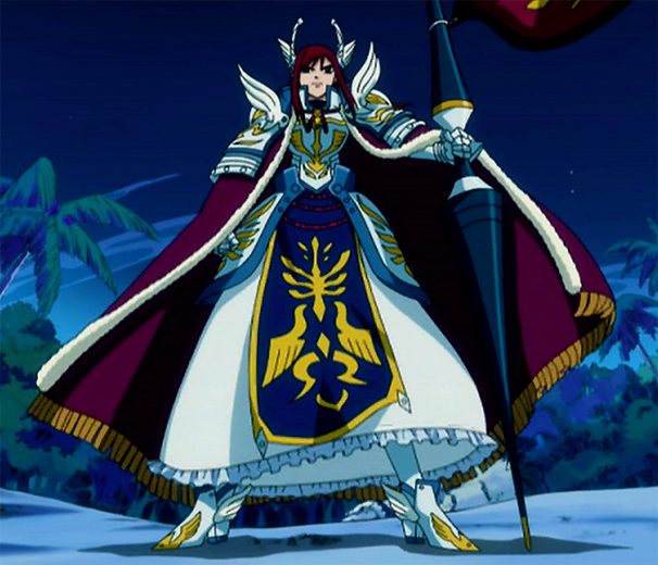 What are all of Erza's armors, and what are their abilities? - Quora