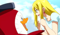 Lucy pide ayuda a Pyxis