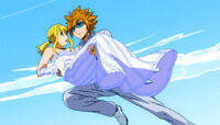 Loke as Lucy's partner
