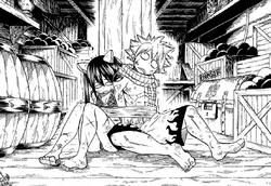 Natsu y Wendy capturados por Diabolos