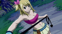 Lucy ready to fight Sherry