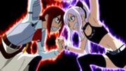 Young Erza vs. Mirajane