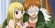 Loke gives tickets to Lucy and co