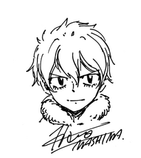 Gray and Juvia's son by Hiro Mashima