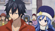 Juvia Concerned with Gray's Current Mood