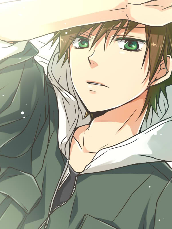 Anime Boy With Dark Brown Hair And Green Eyes The Best