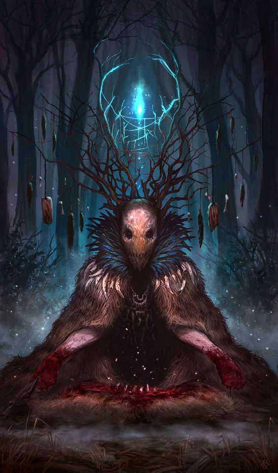 Resultado de imagem para Wendigo Dark fantasy