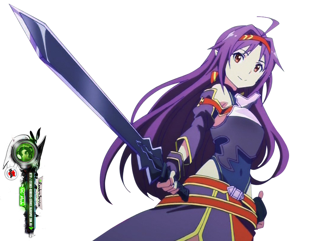 Sword Art Online Yuuki Asuna Render 54 Anime Png Imag 9913