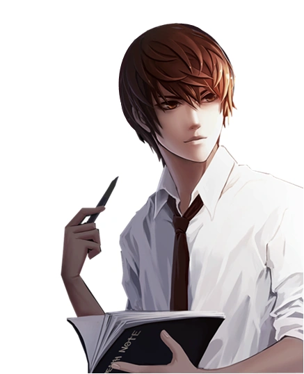 Image - Render light yagami by shiroleonhardt-d8oixyy.png ... L lawliet ♡ | death note l, death note fanart, death note.