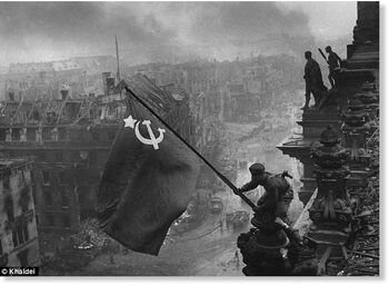 Soviet flag reichstag