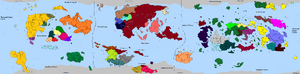 HDFRF - World Map 582AER