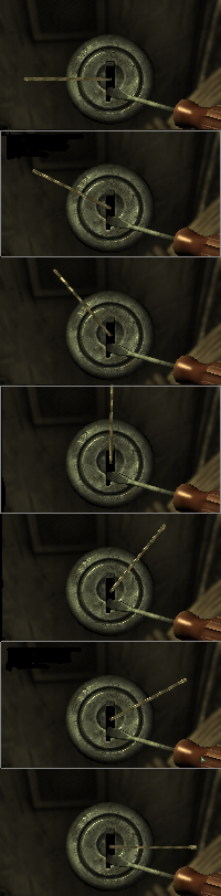 how to open lock with hairpin