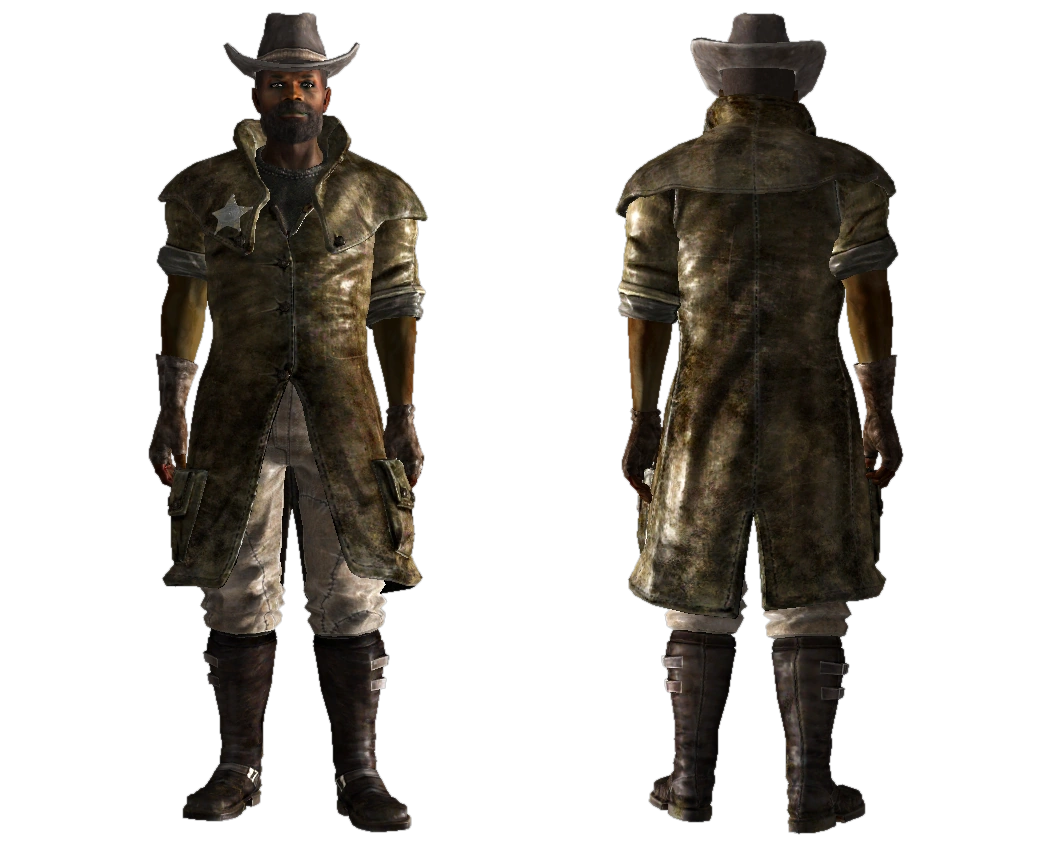 Sheriff's duster Fallout Wiki FANDOM powered by Wikia