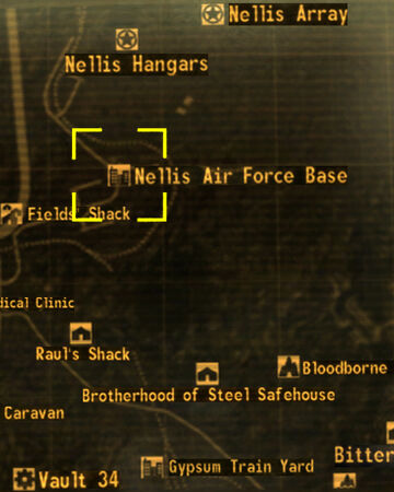 Nellis Air Force Base Fallout Wiki Fandom