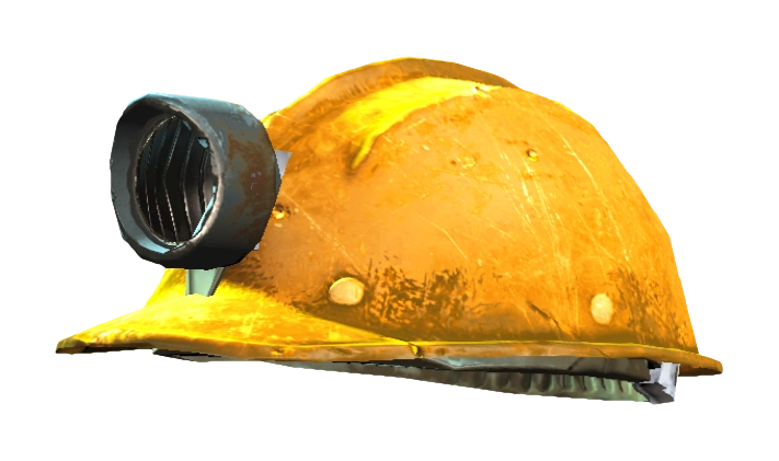 Miner cap lamp.