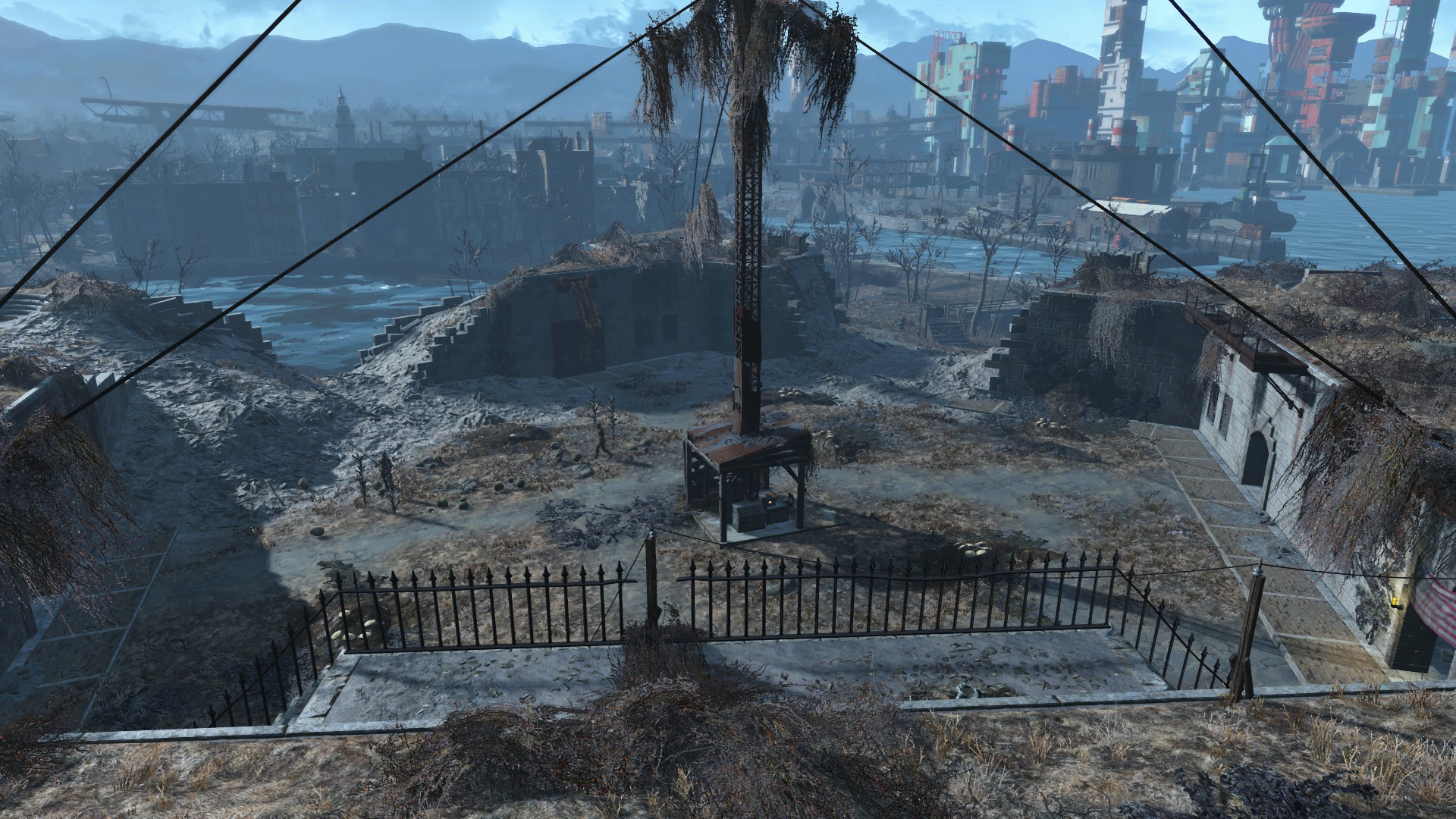 how to power the castle fallout 4