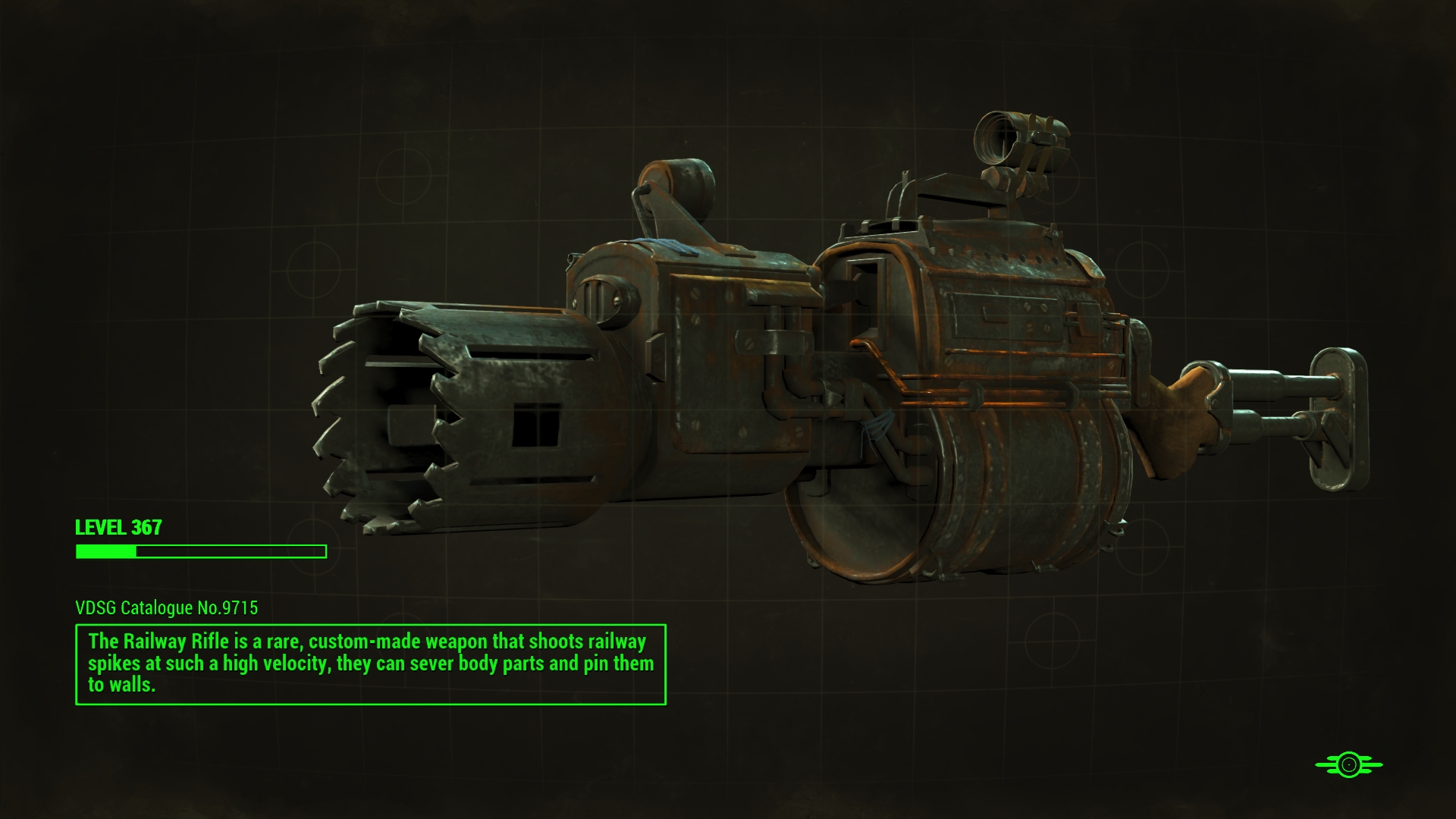 where to find the railway rifle in fallout 4