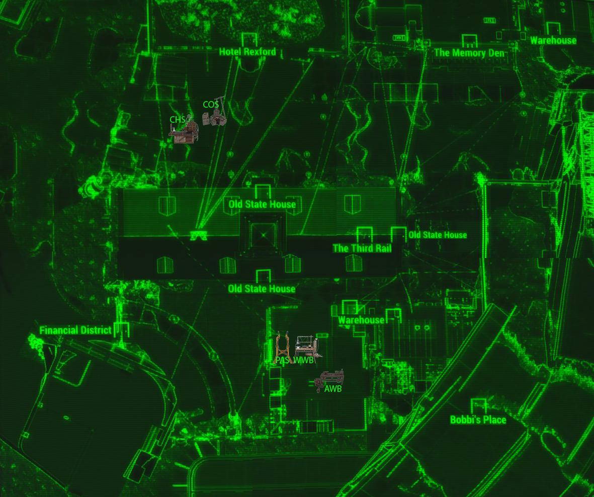 бар клевер fallout 4 на карте фото 21
