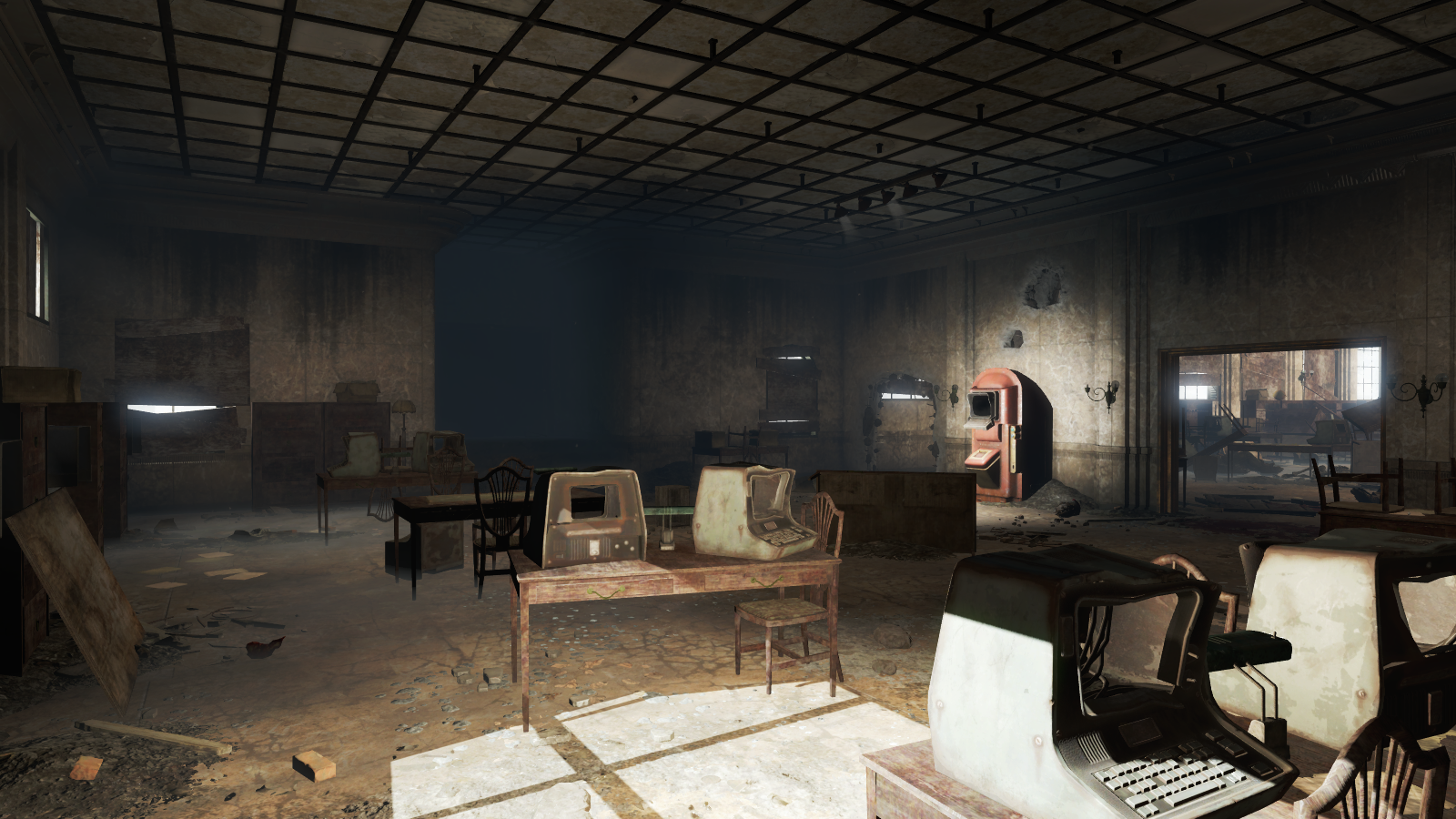 Image FO4 Boston Public Library Interior 2 Png Fallout Wiki   Latest