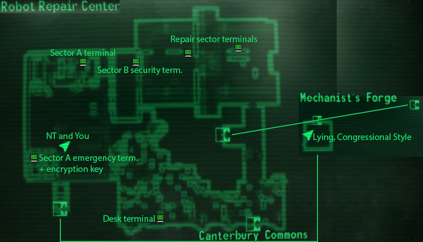 fallout 3 vault 101 map