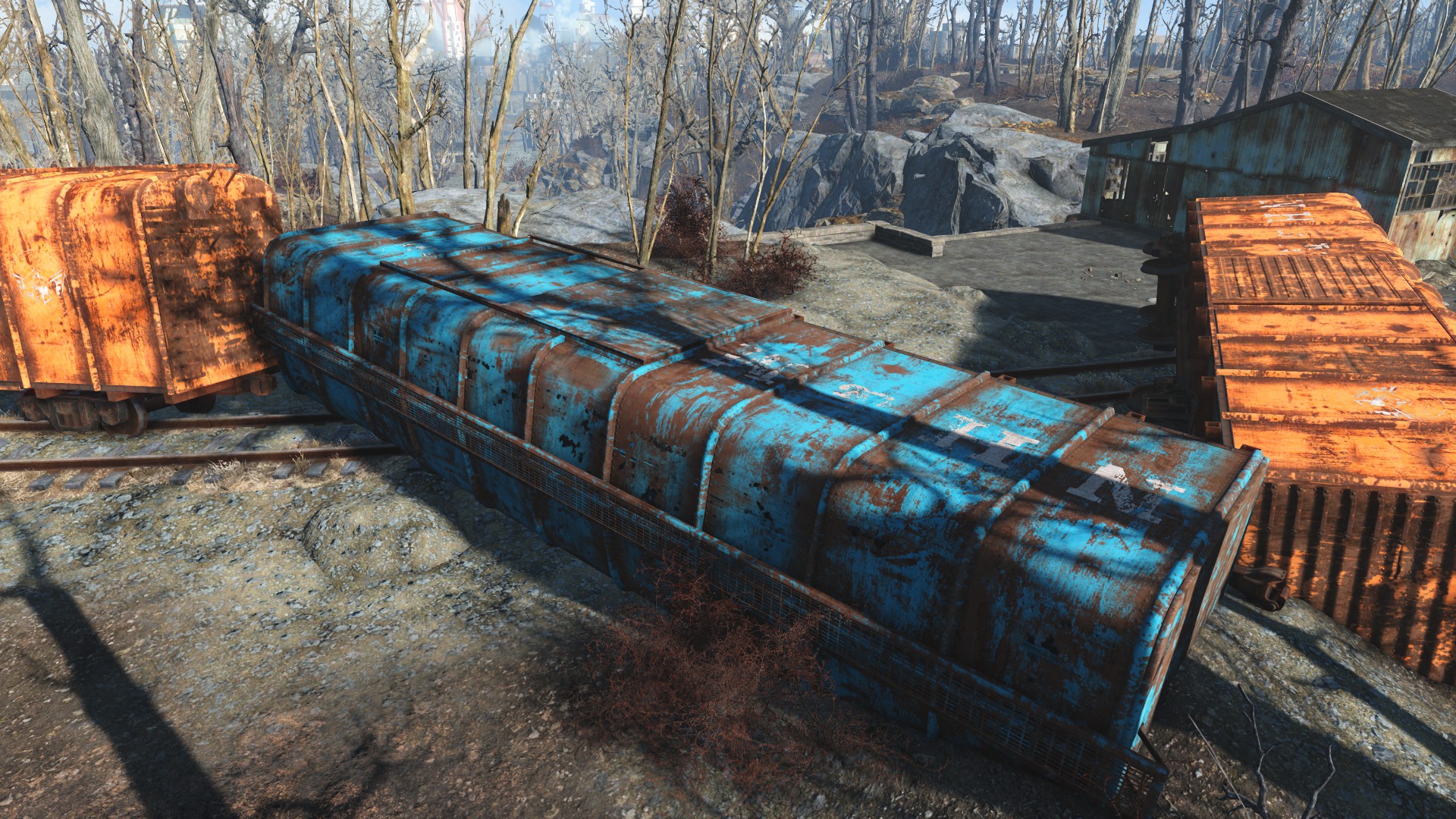 Distress Signal Fallout 4 Train Car