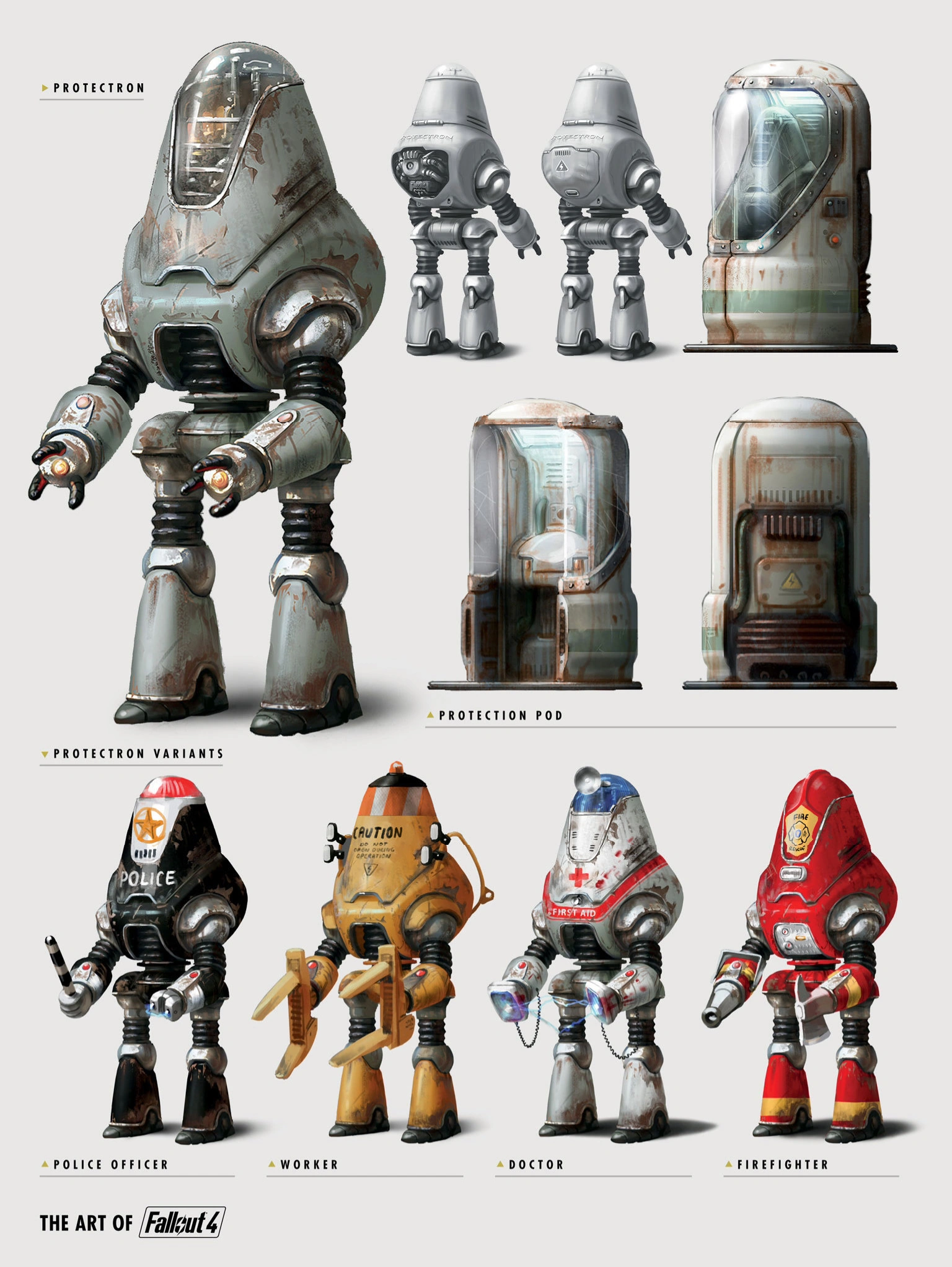 Image Fo4 protectron models and pods.png Fallout Wiki FANDOM
