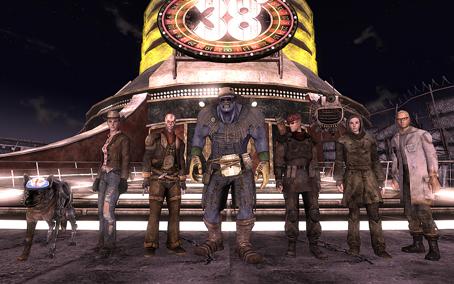 Fallout New Vegas Companions Fallout Wiki Fandom Powered By Wikia