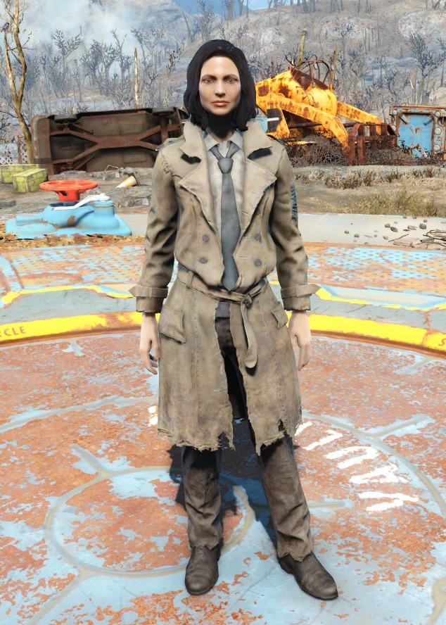 Image Fo4Faded Trench Coat.png Fallout Wiki FANDOM powered by Wikia