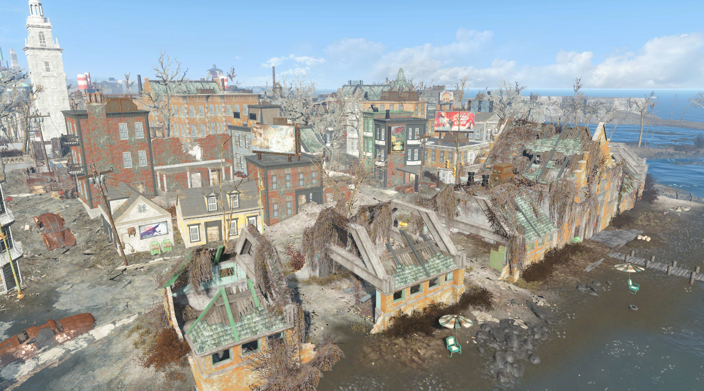 Fallout 4 ночной бостон фото 30