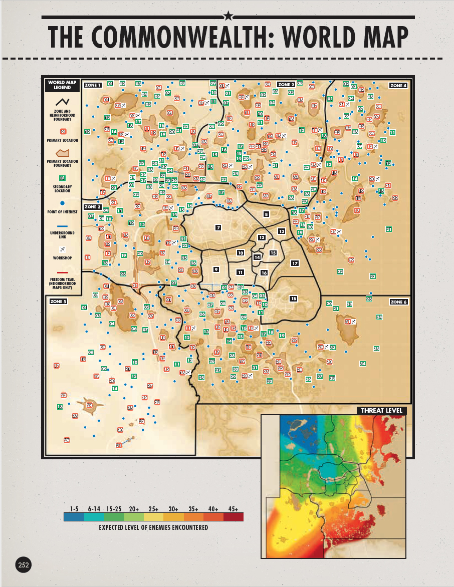 фоллаут 4 подробная карта содружества фото 82