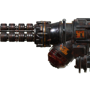 Gauss Minigun Wastelanders Fallout Wiki Fandom
