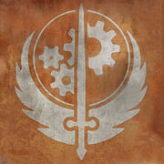 FO4 BOS logo flags