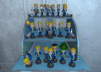 Vault Tec Bobblehead Fallout 4 Fallout Wiki Fandom