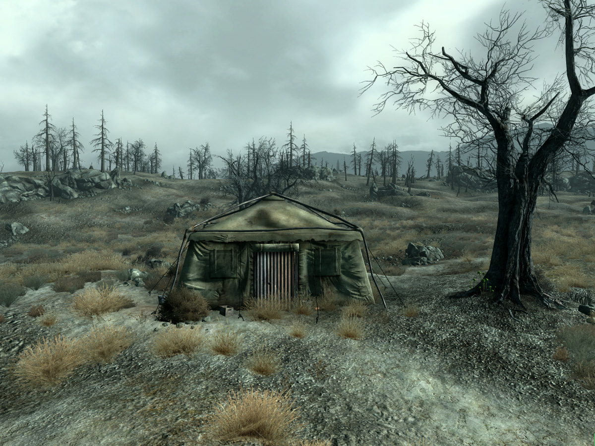 abandoned tent fallout wiki fandom powered by wikia