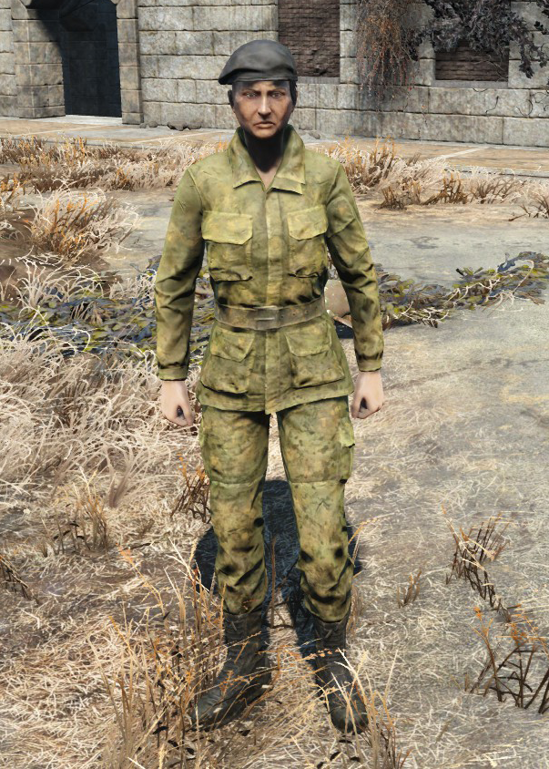 where to get army fatigues fallout 4