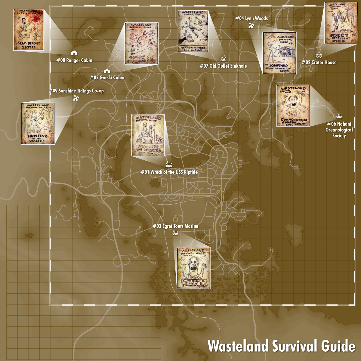 Fallout 4 Magazine Location Map Maping Resources