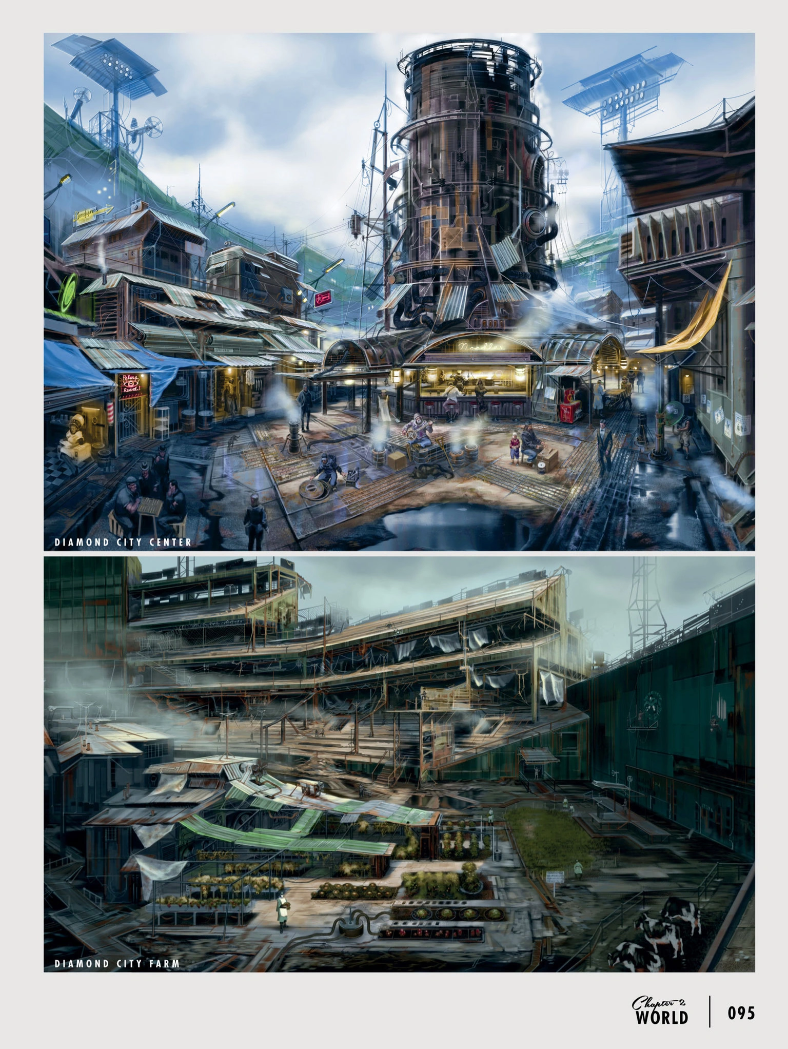 Image Diamond City concept art.png Fallout Wiki FANDOM powered by