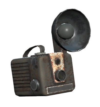 Fallout камера. Фоллаут фотоаппарат. сломанная камера. фотоннорезонаторная камера fallout.
