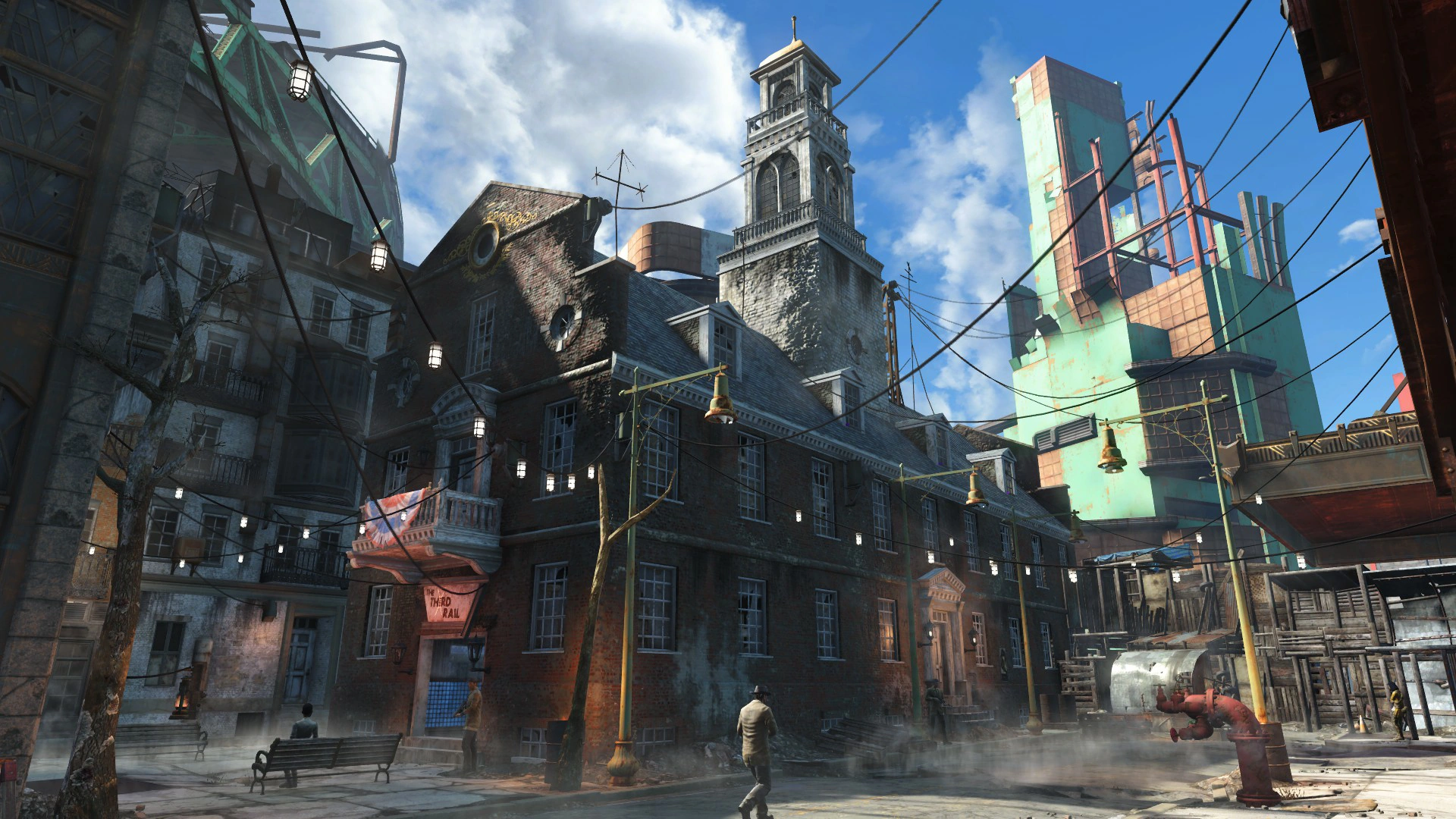 おしゃれな Fallout4 建築 さかななみ